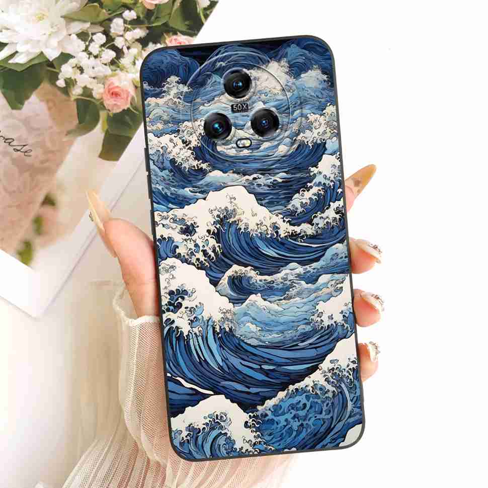 Cartoon For Honor Magic5 5G PGT-AN00 Case Cute Design Print Silicone Back Cover For Honor magic 5 PGT-N09 Phone Cases Fundas