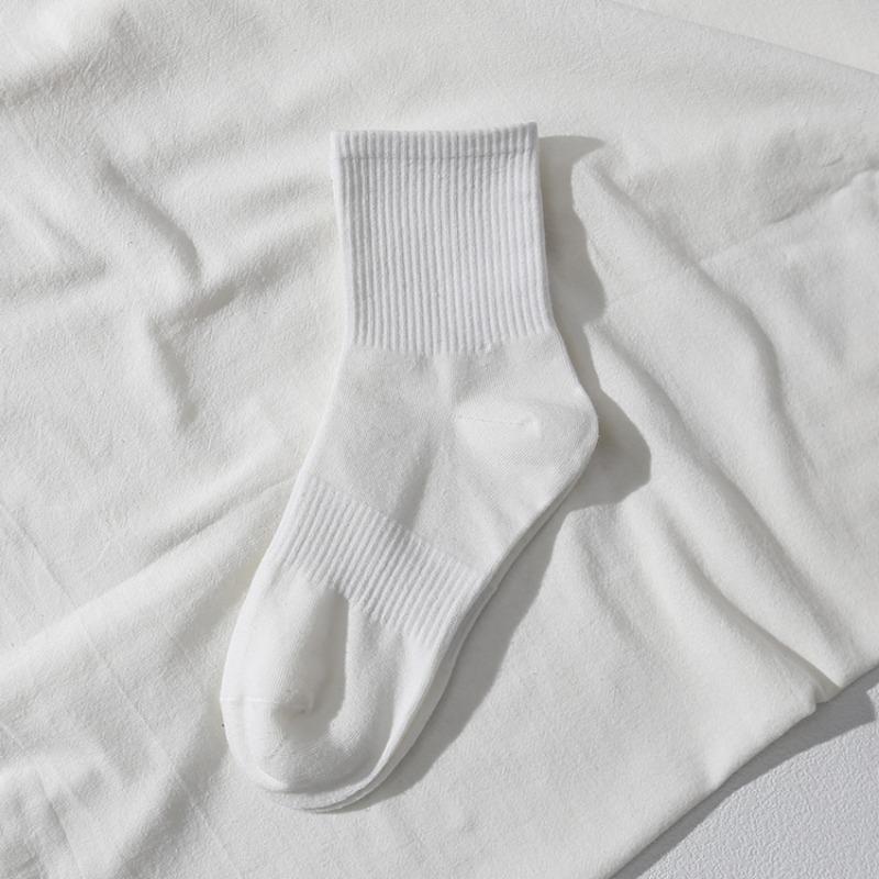 Men's Spring and Summer Pure Cotton Sports Breathable Shallow Mouth Socks