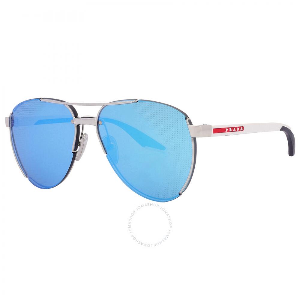 Sunglasses Deals Blue Light Glasses Prada Buy Prada Linea Rossa Light Green  Mirror Blue Pilot Men S