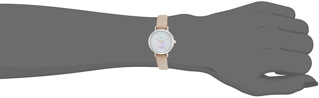 Watch Analog Shake Silver Leather Strap Gray [Fieldwork] KDS012-2 Women's