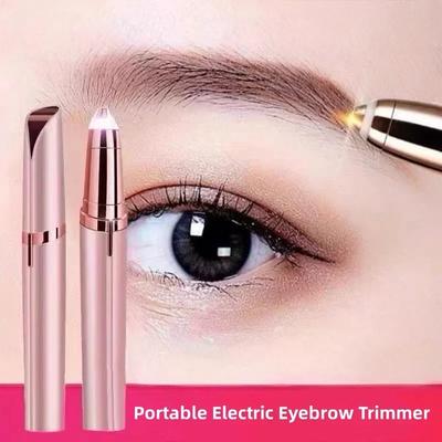 Electric Face Eyebrow Trimmer Eye Brow Shaper Pencil Hair Remover For Women Makeup Painless Automatic Eyebrow Shavers Depilator