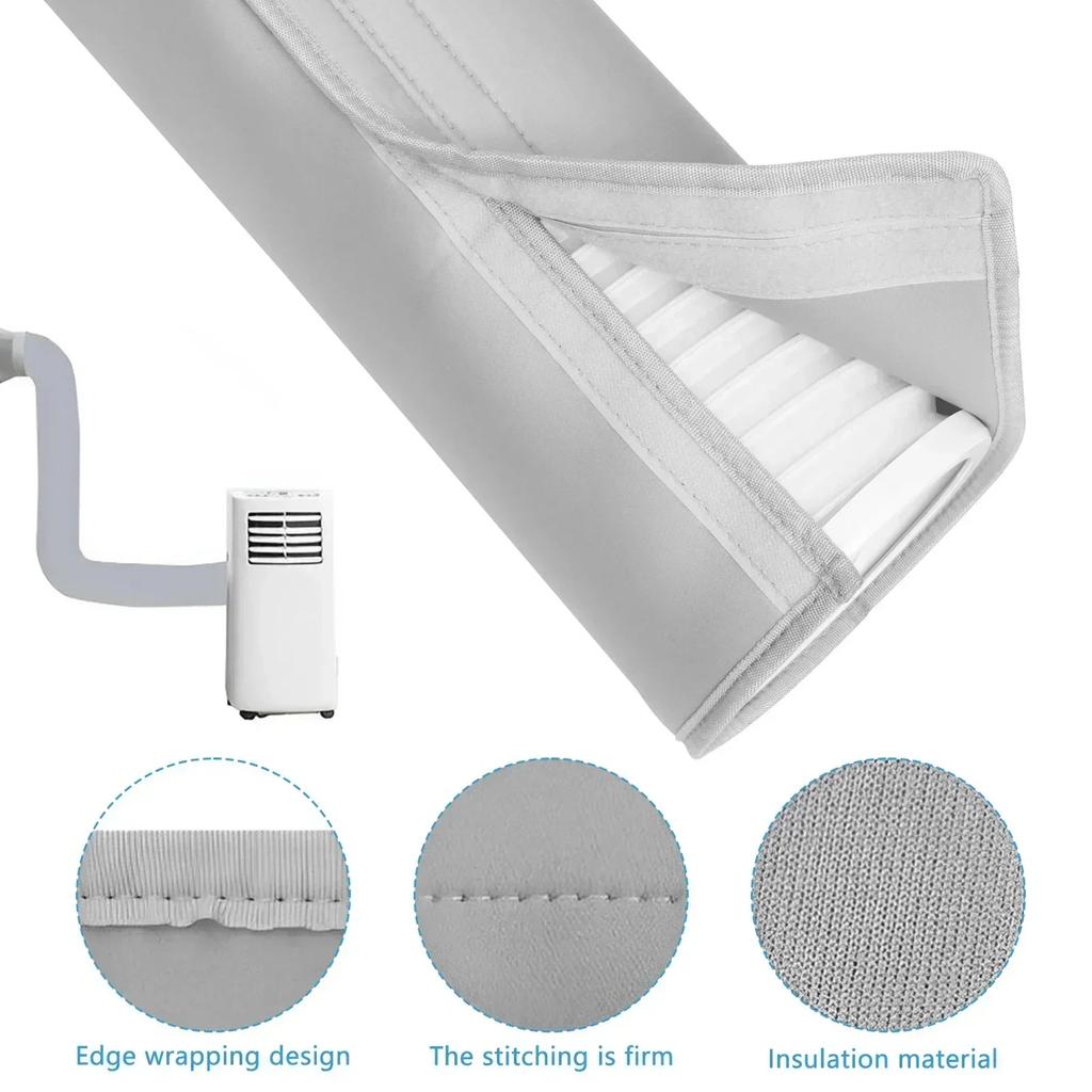 Quality Universal Air Conditioner Hose Cover Exhaust Pipe Protection Cover Waterproof Dustproof Heat Insulation Wrap Portable