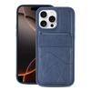 Multifunctional Vertical Flip Card Wallet Holder Vegan Leather Back Phone Case