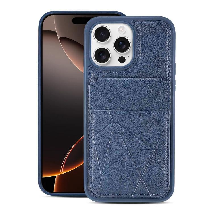 Multifunctional Vertical Flip Card Wallet Holder Vegan Leather Back Phone Case