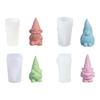 Gnome Silicone Mold Dwarf Decoration Mould Faceless Dwarf Ornament Casting Mold