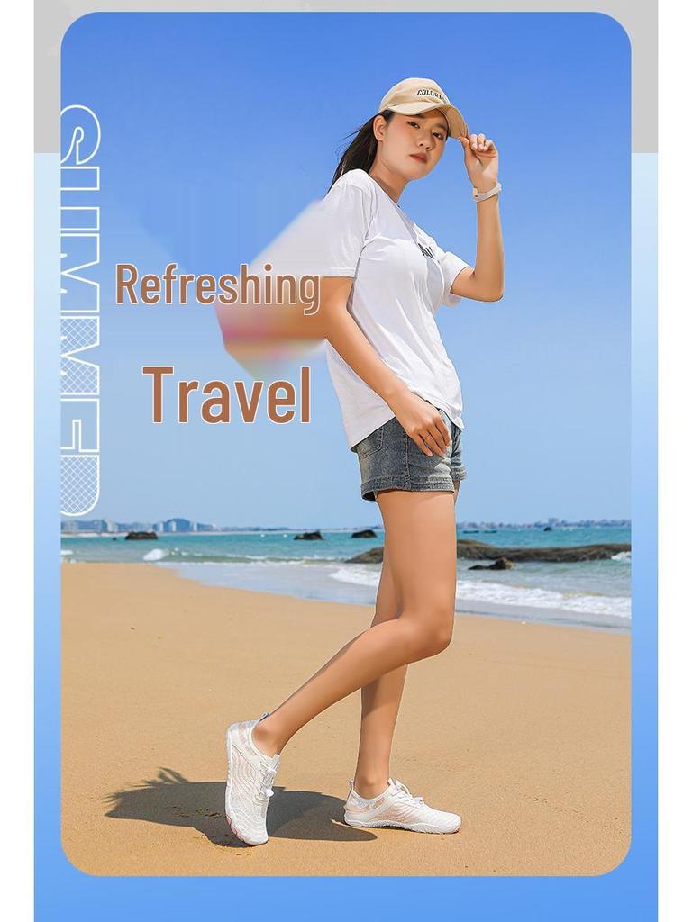 Unisex Quick-Dry Beach and Water Shoes for Couples: Breathable, Ideal for Outdoor Activities and Swimming