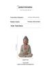 Zen Buddhist Ceramic Statue: Shakyamuni Buddha Desktop Ornament for Home Entrance Decor