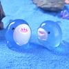1Pcs Mini Shark Luminous Toy Cute Decorations Kids Glow In The Dark Resin Shark Miniature Figurines Gift For Girls Novelty