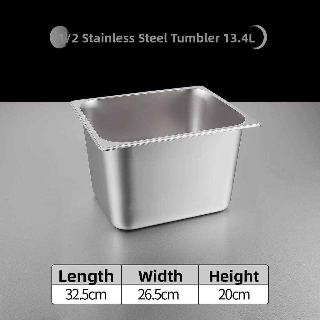 Stainless Steel Rectangular Covered Small Seasoning Box Food Container Thermal Restaurant Kitchen Cooking Utensils Dish Pot