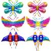 Children's Day First Birthday Bee Rocket Balloon Angel Ornament & Butterfly Wings Outdoor Photography Decoration
