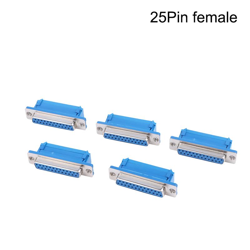 5Pcs Didc Male Female Serial Port Connector Solderless Connectors Db9 Rs232 Serial To Terminal Female Male Adapter Connector