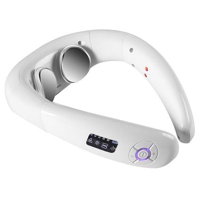Wireless Electric Pulse Neck Massager with Heat CN Plug (adapter Included)