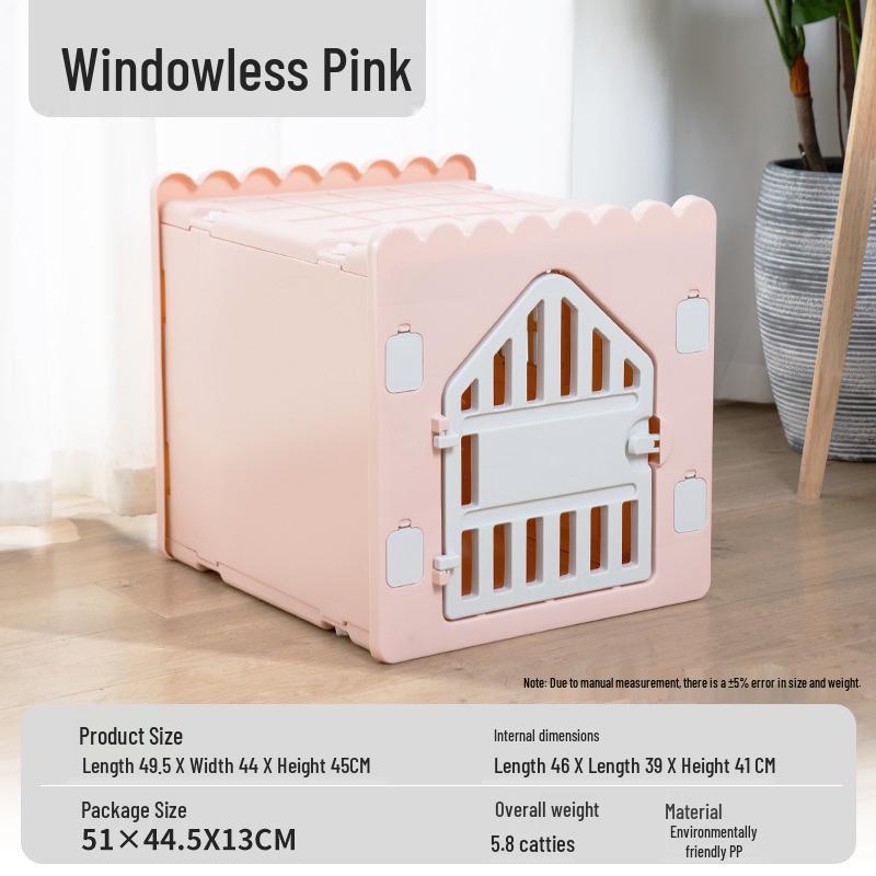 All-Season Cat House: Four-Sided Doors & Windows, Multi-Directional Ventilation, Spacious, Birthing Room, Rainproof, Outdoor Cat Shelter.