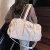 Neue Reisetasche Großes Fassungsvermögen Schulter Tragbar Gepäcktasche Reiseaufbewahrungstasche Bordtaschen Sport-Fitness-Taschen für Damen