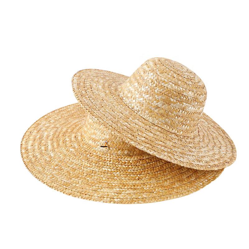 Classic Farmer's Wide-Brimmed Straw Sun Hat