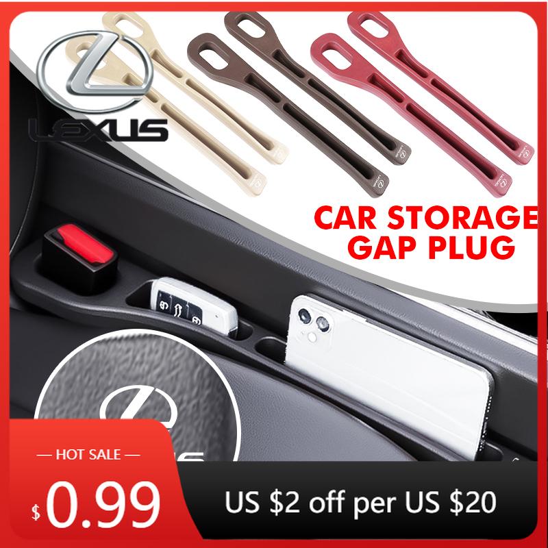 Interior Stickers Car Seat Gap Filler Side Seam Plug Leak-proof Sealing Strip For Lexus RX350 IS250 IS200 GS300 LX570 RC350 UX25 WN2