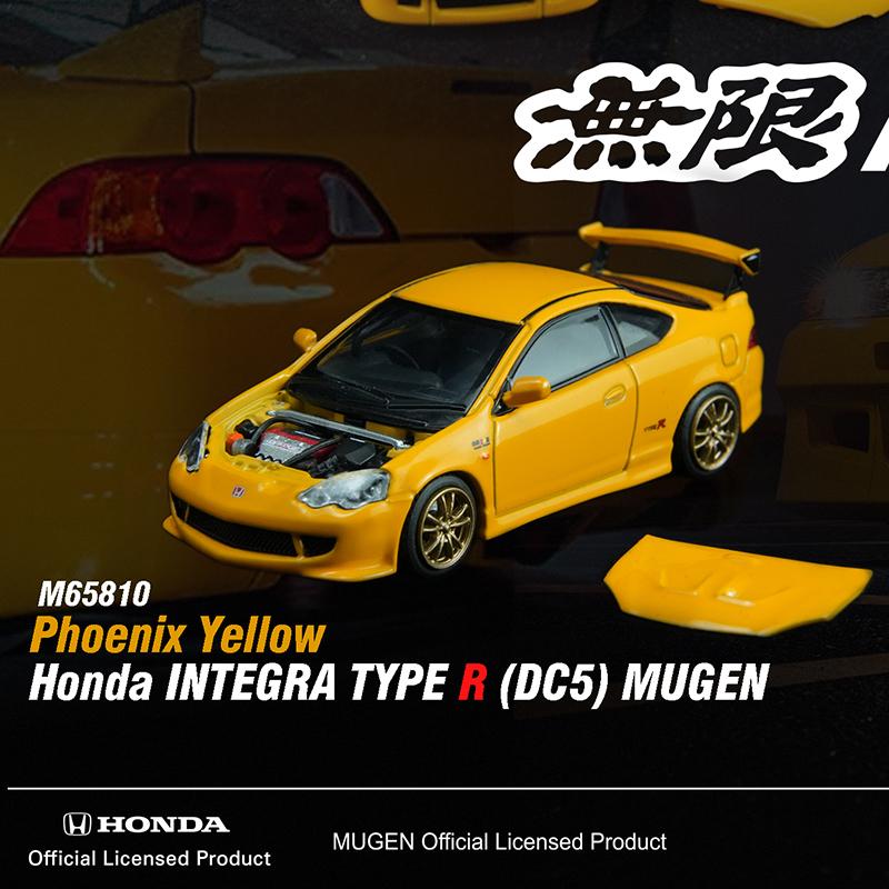 MOTORHELIX MH diecast model 1:64 INTEGRA TYPE DC2 DC5 MUGEN Alloy  Static decorative item collection  car model