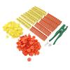 Ear   and Pliers Set Livestock Ear   Applicator and Bright Colors Cattle Ear   for Farm Animal Identification Card