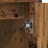 Washbasin Cabinet with Rustic Wood Look 60 X 30 X 60 Cm Engineered Wood