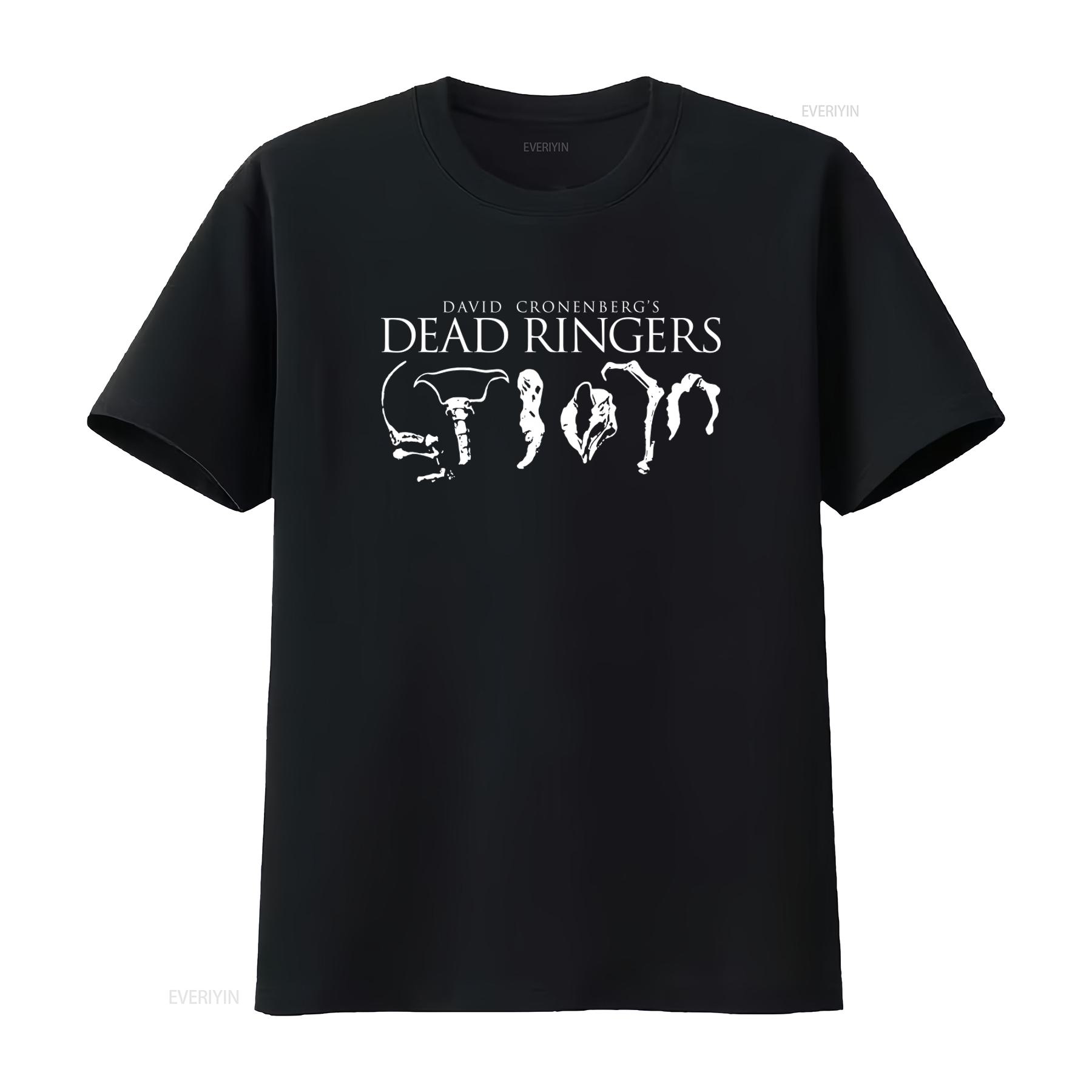 

Dead Ringers 1988 David Cronenberg Horror Film Movie Poster T Shirt vintage Washed Slightly homme Unisex designer clothes 4XL