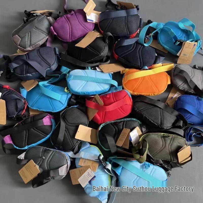 Trend Dopamin Colorblock Unisex Crossbody Sport Hüfttasche für Outdoor-Aktivitäten