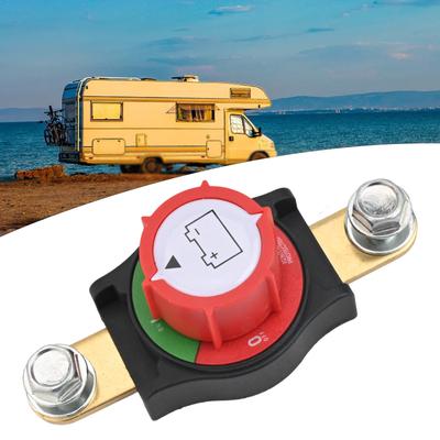 12-48V Aufgerüsteter Sechskant-Batterietrennschalter mit oberem Anschluss Marine-Batterieschalter