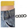 Waist Cinching Buckles for Jeans 3PCS Adjustable Alloy Fashion Reusable Waist Tightening Clips for Loose Pants Waist Fixing