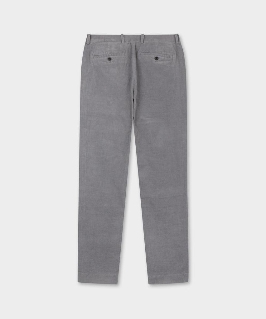 BROOKS BROTHERS Slim Fit 15W Corduroy Chino Pants (Grey) (Bbpcmnf401)