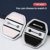 4Pcs Silicone Car Door Lock Cover Protective Buckle Cover Sticker For Mercedes Benz AMG GLC W203 W206 W220 W205 W211 W212 W201