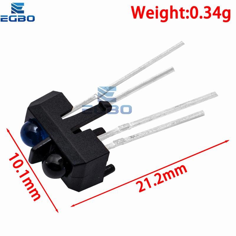 10~100PCS TCRT5000L TCRT5000 Reflective Infrared Optical Sensor Photoelectric Switches Related Items Girls Colourful Disposab