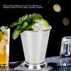 Zilverkleurige Mint Mojito Beker Roestvrijstalen Cocktailmok Glas voor Gemengde Dranken Bar Feest Bier