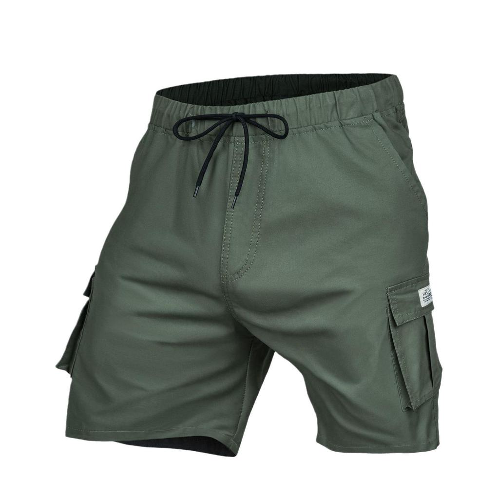 Men's Plus Size Camouflage Casual 5-Point Work Shorts - European & American Style