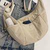 Women's Large Capacity Shoulder Bag Solid Color Crossbody Bag