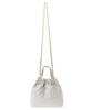 Maison de FLEUR Quilted Drawstring Bag, Pink, 8A43F0J2600