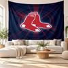 Boston Red Sox Wall Tapestry, Soft Fabric Wall Hanging, Decorative Backdrop For Bedroom Home Wall Art
