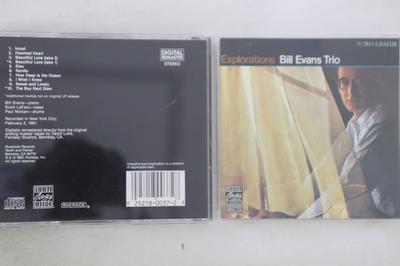 CD BILL EVANS TRIO - Explorations OJCCD0372 ORIGINAL JAZZ C 1987 Japan Jazz Använt