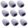 Pack of 9 Microphone Cap Microphone Cover Black and Gray KTV Microphone Hat