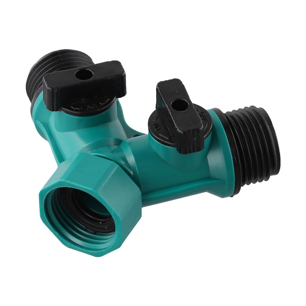ABS Plastic Connector Hose Splitter Outdoor Tap Watering Y-Type