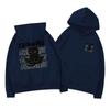 Men's Cat Print Velvet Hoodie - New Style Autumn/Winter Loose Pullover