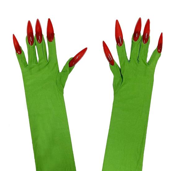 Long Finger Claw Gloves Women Paw Gloves with Long Fingernail
