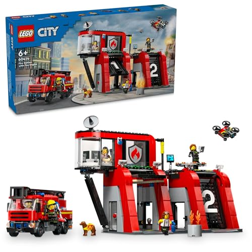 LEGO City Fire Station and Fire Truck 60414 Toy Boys Girls