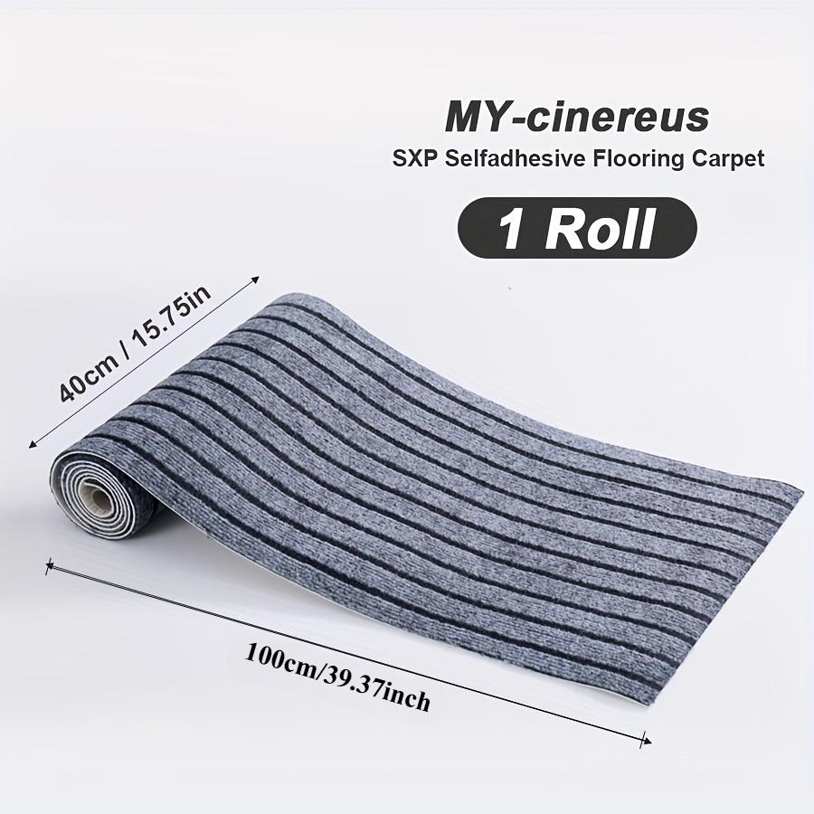 

1roll DIY Hot-selling Carpet Can Be Repeatedly Used for Water Washing Decoration Floor Thickening Living Room сірий колір
