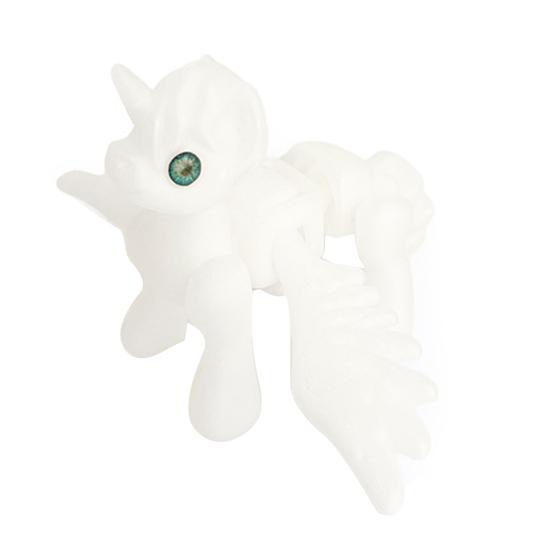 3D-gedruckte fliegendes Pferd Figur Bewegliche Gelenke Geflügeltes Pony Statue Stressabbau Fidget Spielzeug Pädagogisches Tiermodell Dekoration Ornament