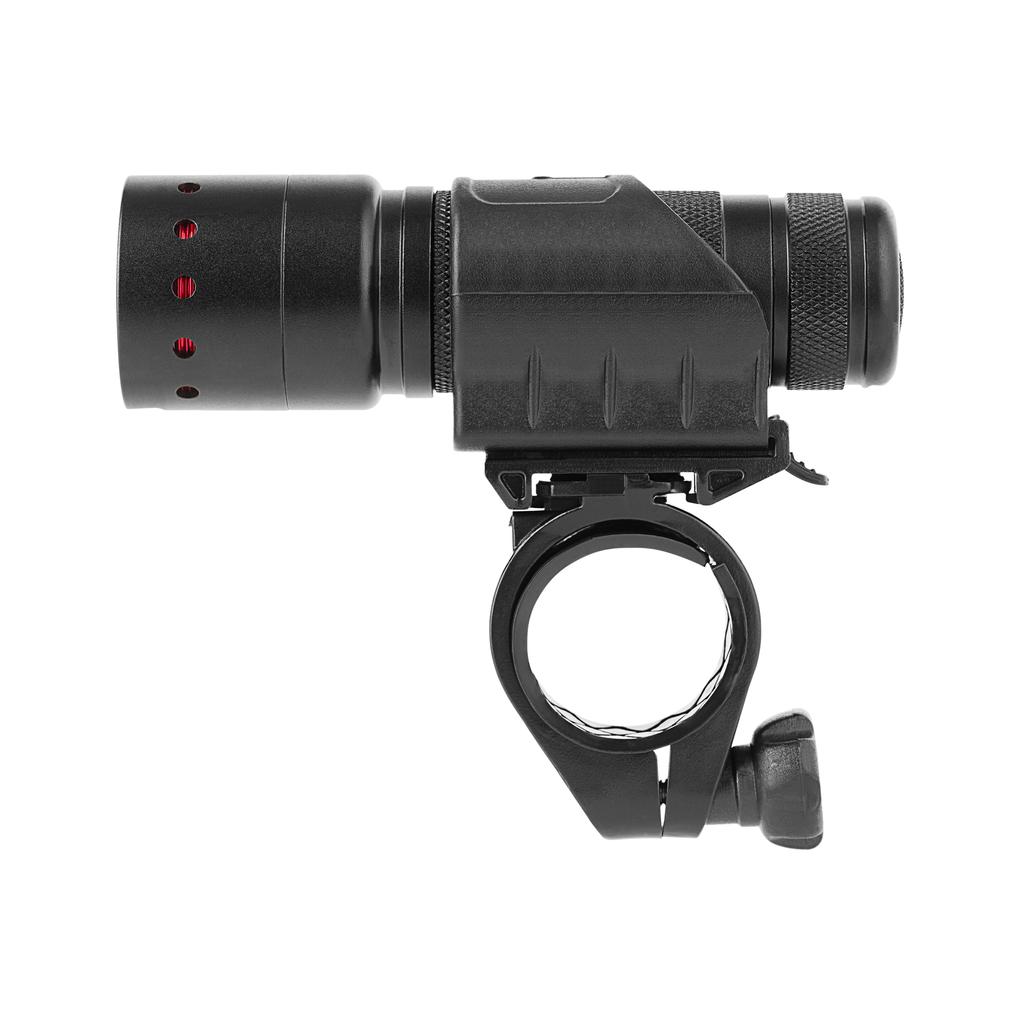 LED Front Bike Light 3W 50m 180lm IP20 Flashlight 3xAAA Rebel