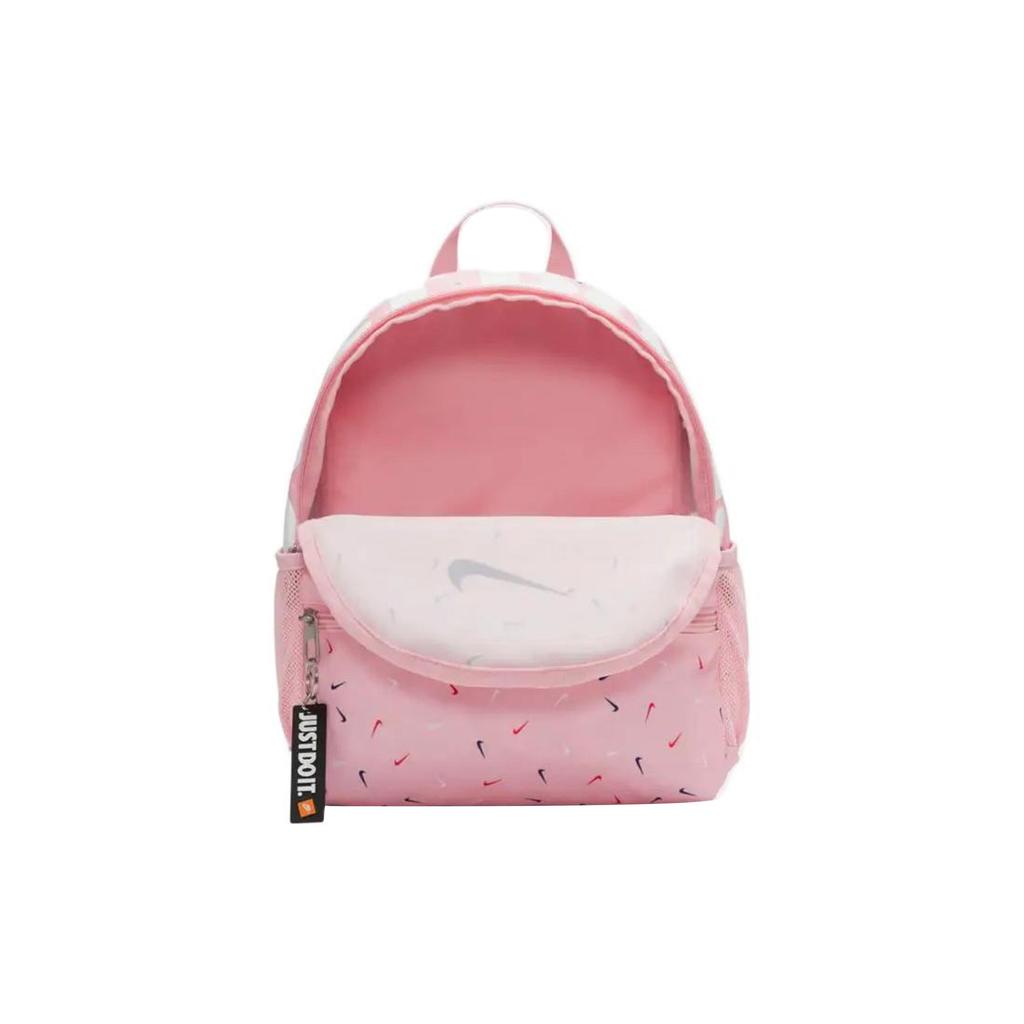 Nike Zaino in Tessuto Stampato con Logo Zaino da Donna Rosa FB2822-675