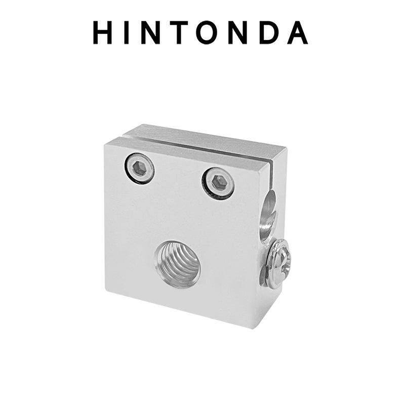 

Micro Swiss Aluminum Heating Block for Creality CR10/Ender-3 3D Printers.