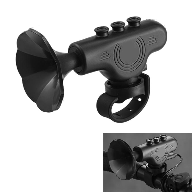 Electric Bicycles Horn Bike Electric Bells Mountain Bikes Horns USB Rechargeable Electric Bicycles Bells with Loud Sound