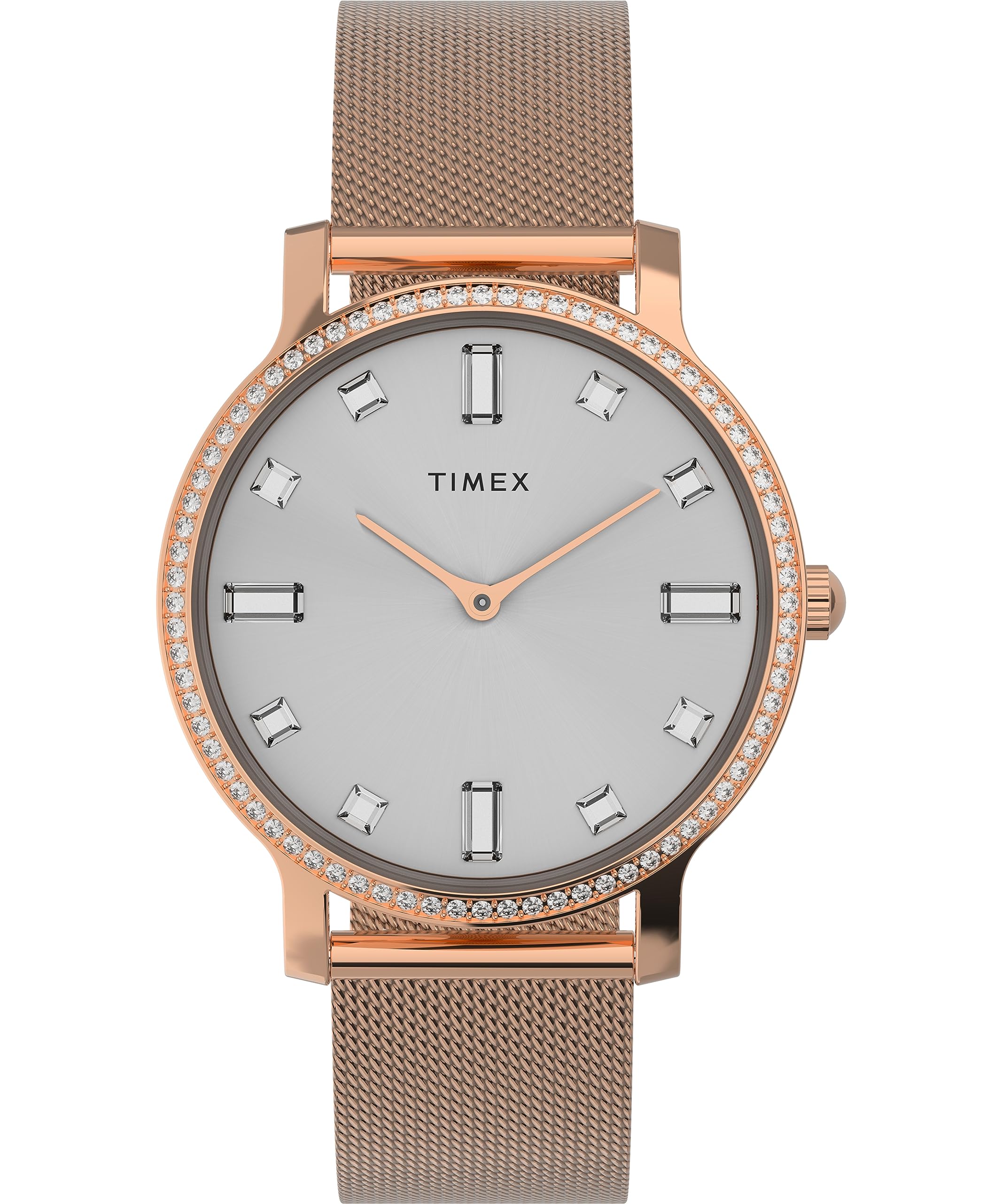 

Timex 34mm Transcend Watch, Pink, One Size, 34mm Transcend Watch