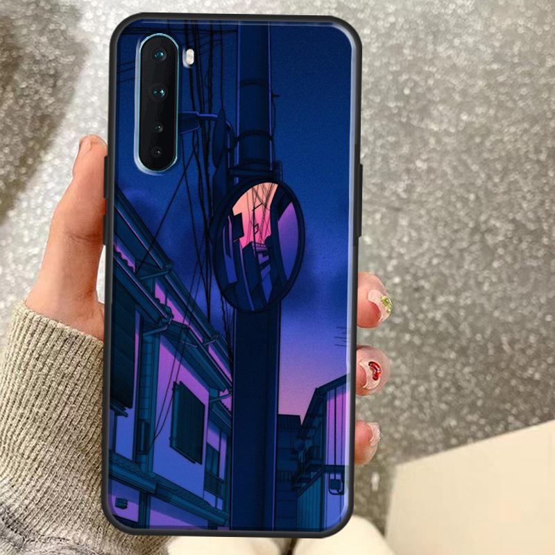 Pastel Japan Kyoto City Case For OnePlus 15 12 13 11 10 9 Pro 13R 13T 12R 10T 10R Nord CE 5 2 3 4 Lite N20 N30 Coque