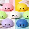 Jouet Dumpling à Expression Cartoon Soulagement du Stress Bun à Vapeur Squeeze Fidget Jouet Main Relaxation Outil de Décompression